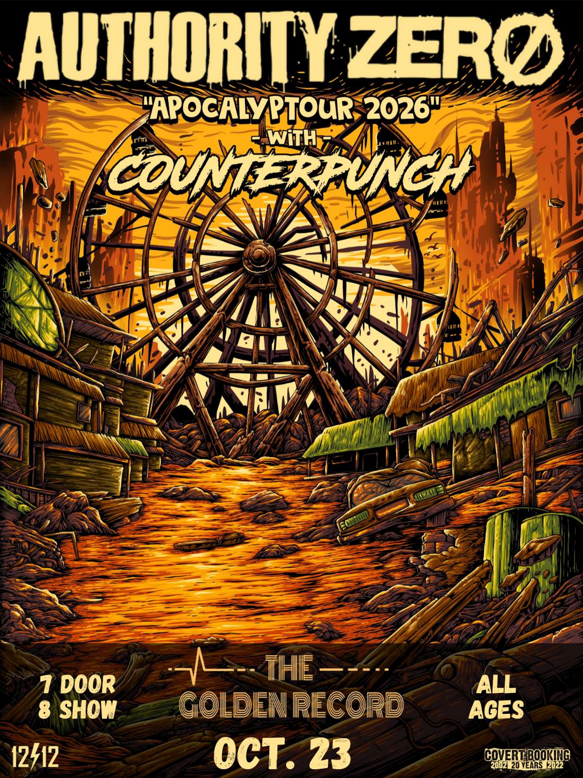 Authority Zero – Apocalyptour 2026 w/ Counterpunch