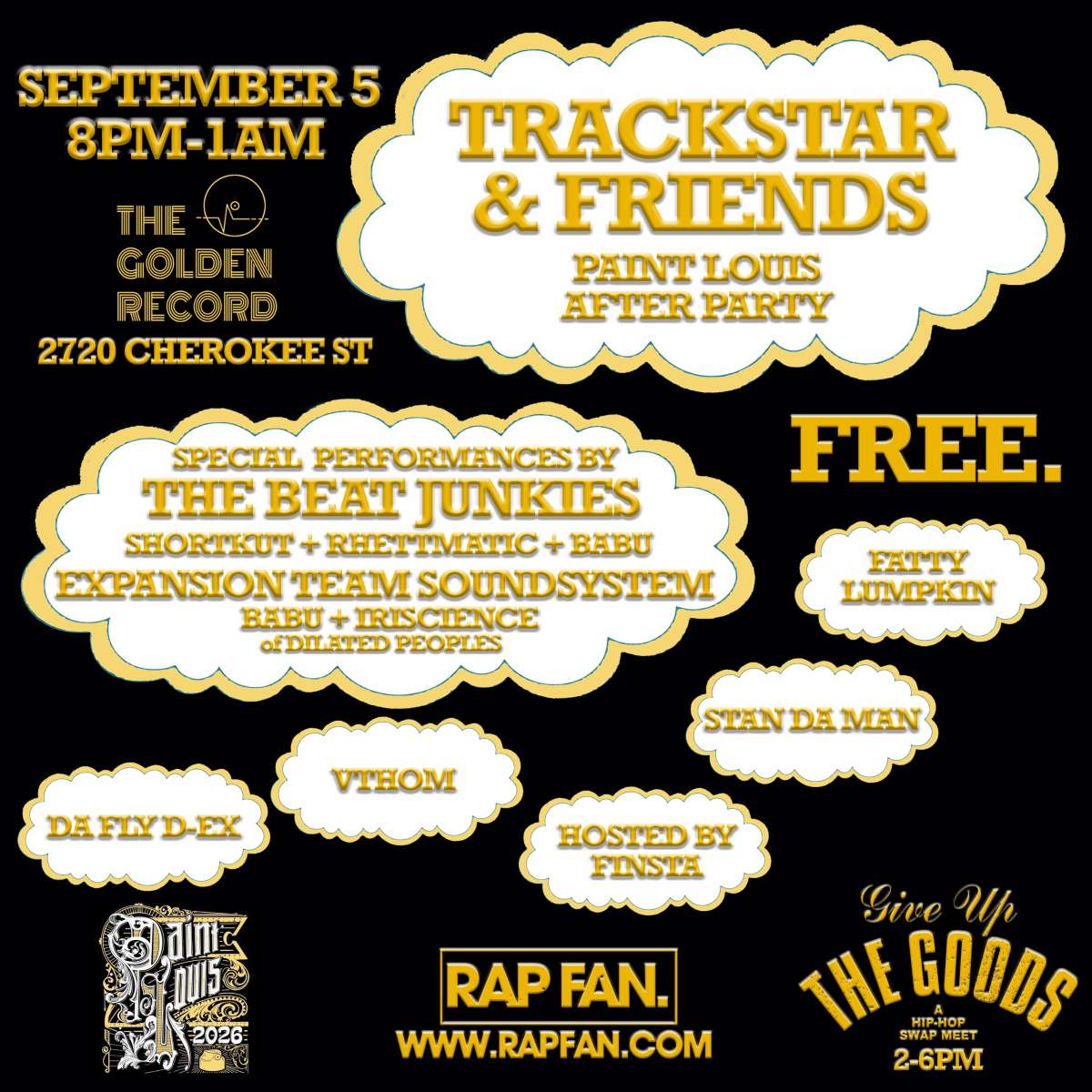 Trackstar & Friends: Paint Louis After Party