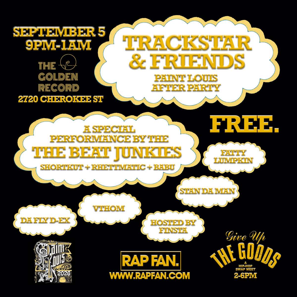 Trackstar & Friends: Paint Louis After Party