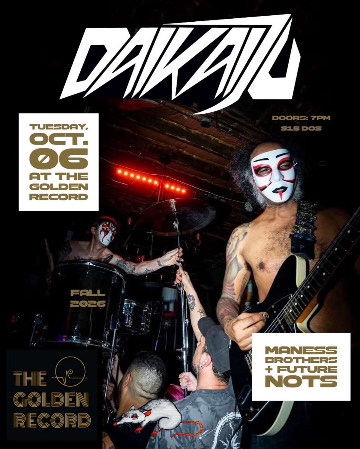 Daikaiju (AL), The Maness Brothers + Future Nots