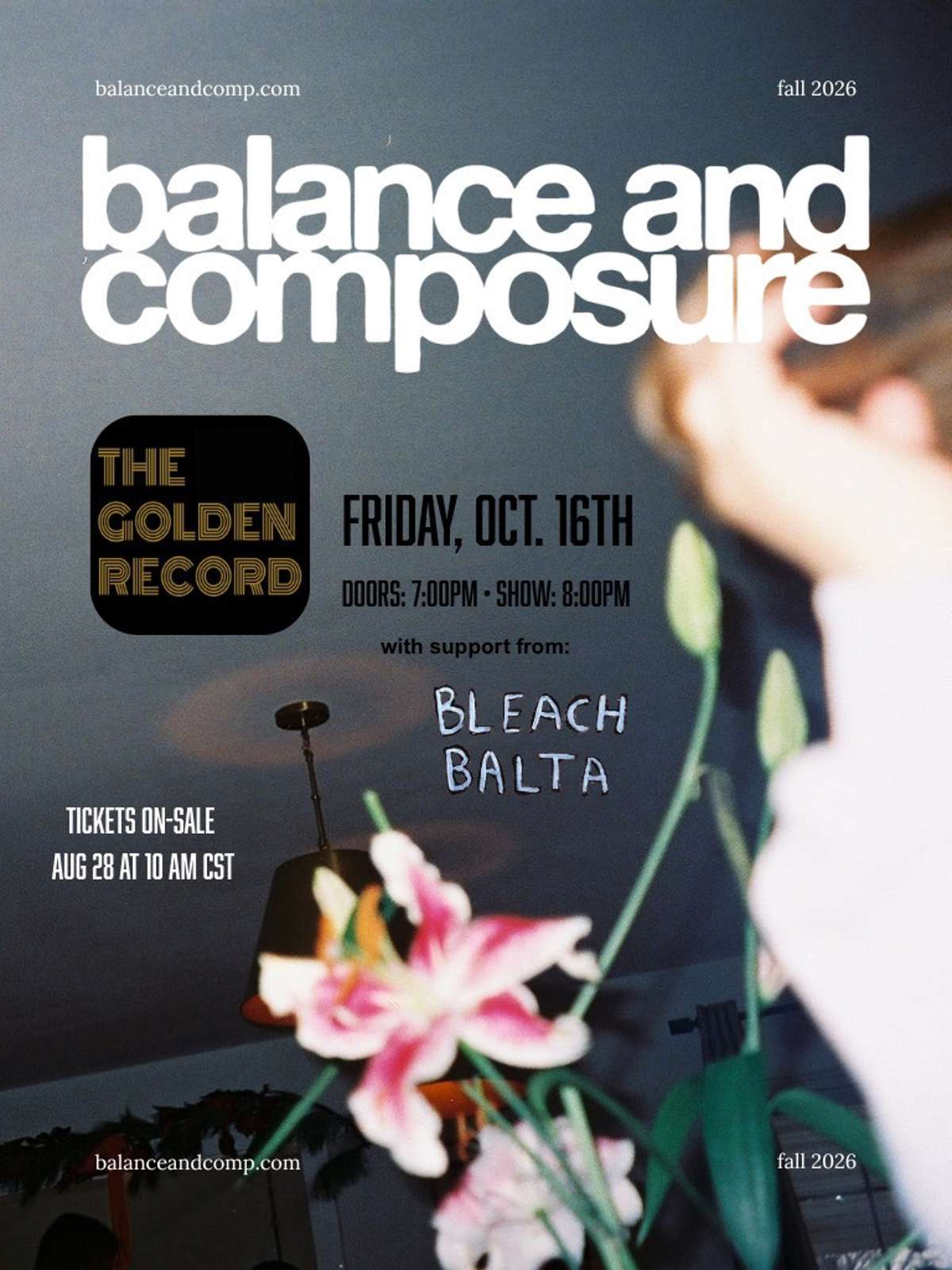 Balance and Composure + Bleach Balta
